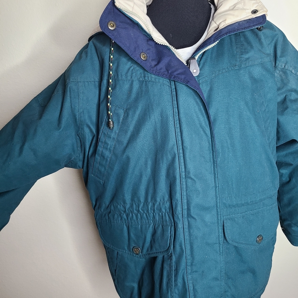 British Mist Forest Green Coat - Picture 3 of 7
